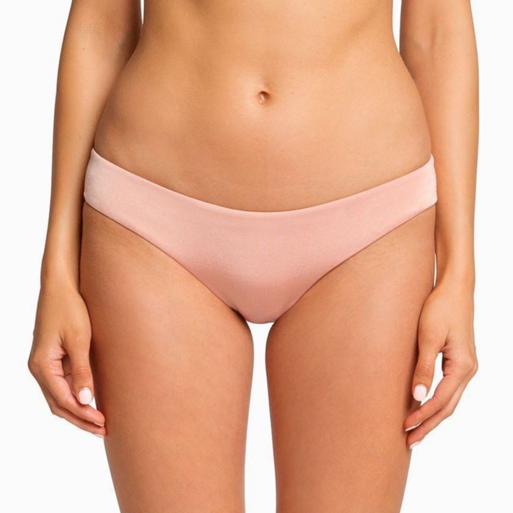 Boys + Arrows Charlie Bikini Bottom in Blush & Bashful